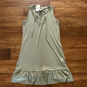 NWT. Green Michael Kors dress